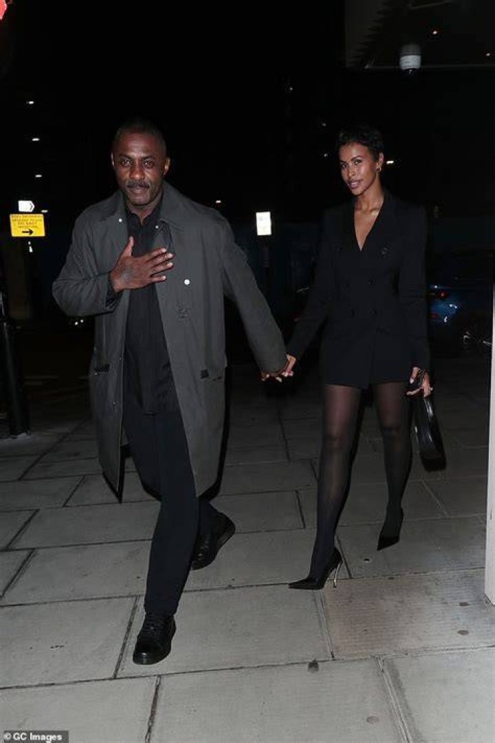 Idris Elba holds hands with son Winston exploring Paris Daily Mail Online