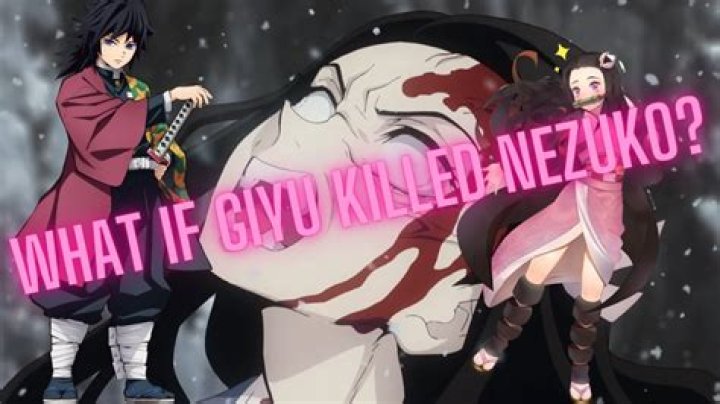 If Giyu Killed Nezuko In The Starting Episode YouTube