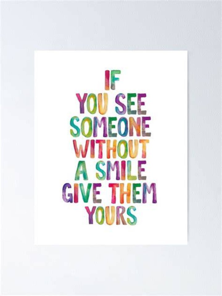 If You See Someone Without A Smile Jun 18, 2010