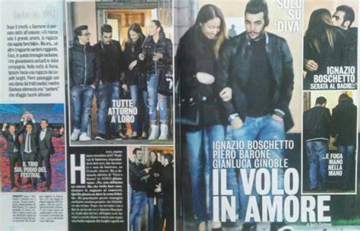 Il Volo in amore? "Gianluca Ginoble in compagnia della blogger Erika