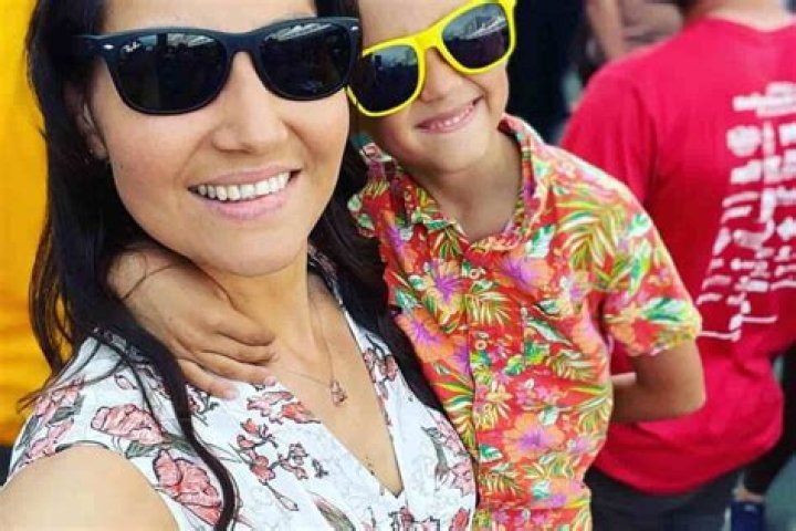 Image of Krin Nelson with her former husband, Scott