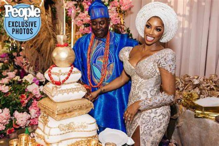 Image of Porsha Williams and her first husband Kordell Stewart,