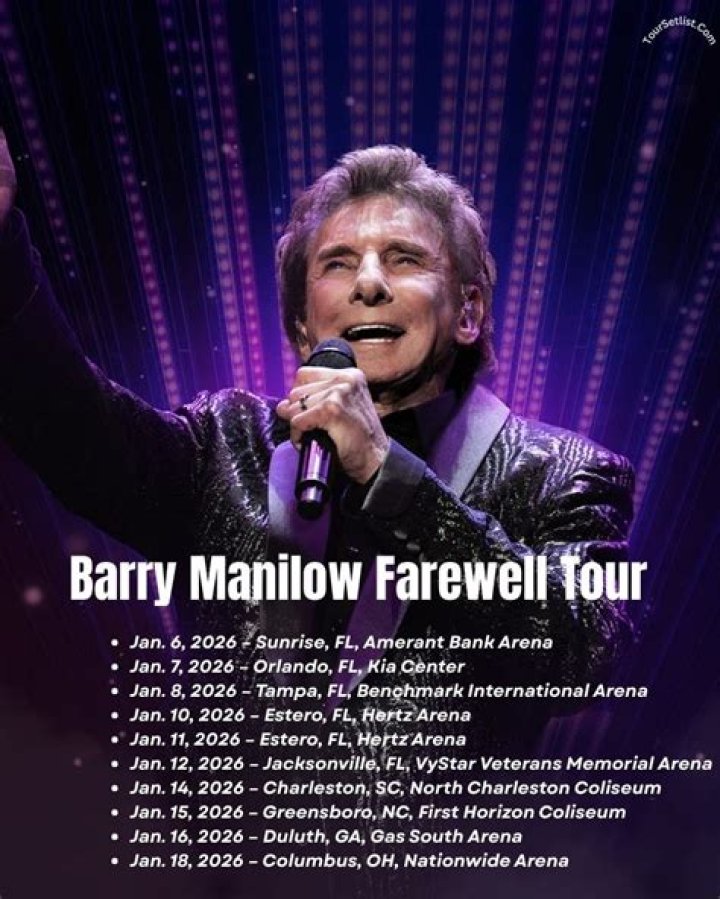 Important Concert news Barry Manilow Hits 2023 at Amway Center in