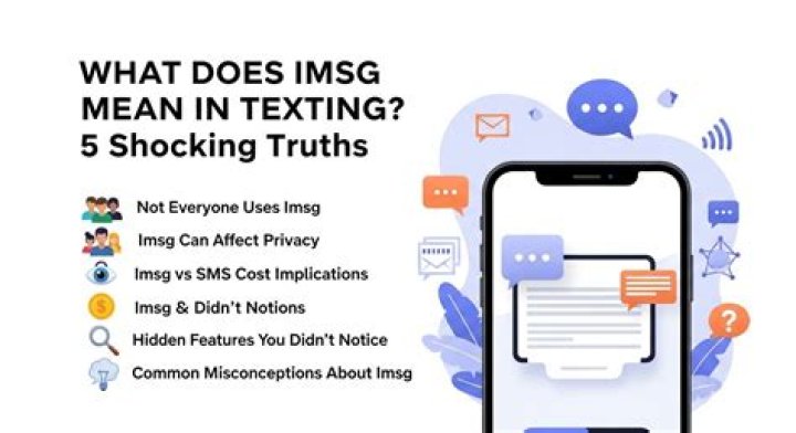 Imsg Mean In Texting huntersurvival