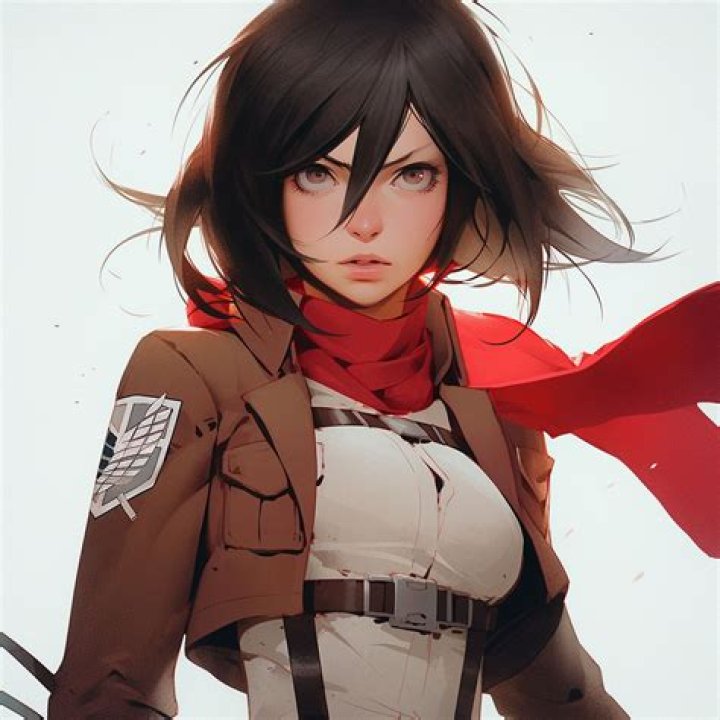 Imskirby presents his version of Mikasa Ackerman from Attack on Titan