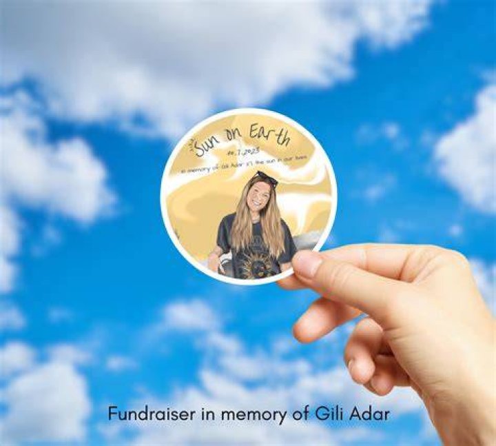 In Memory of Gili Adar Sticker Etsy