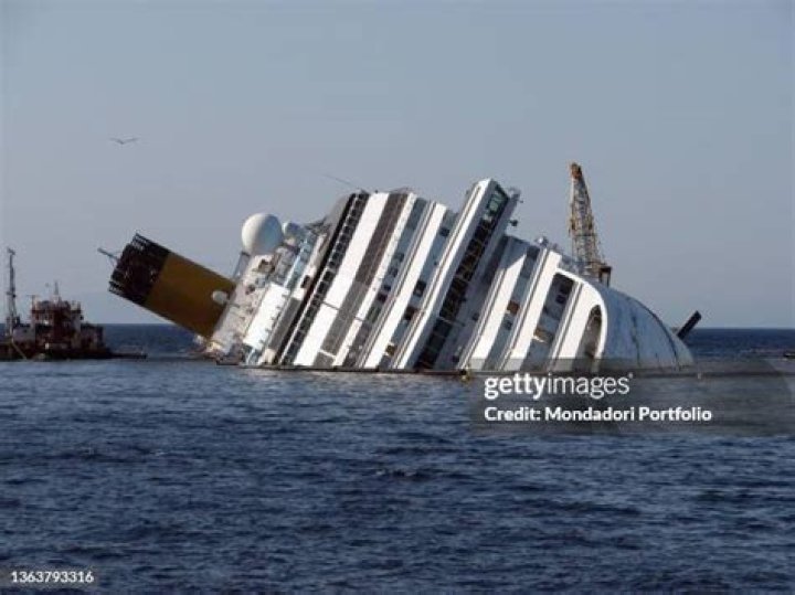 Inside Sinking Cruise Ship