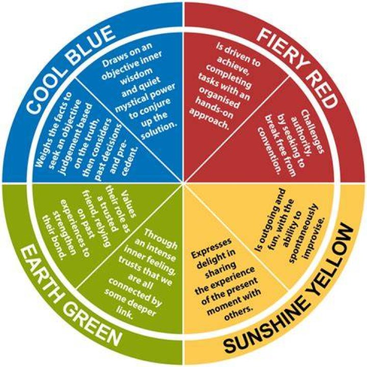 Insights Discovery Colour Wheel
