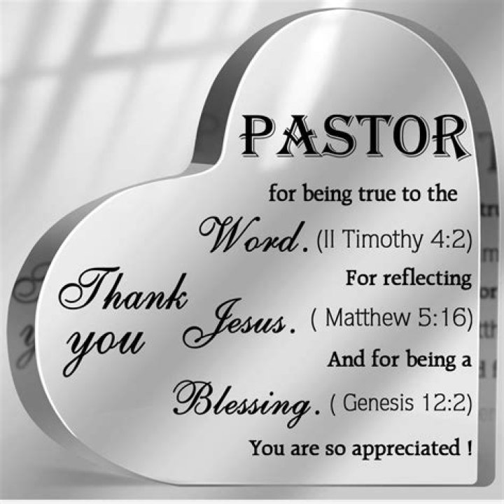 Inspirational Words for Pastor Appreciation