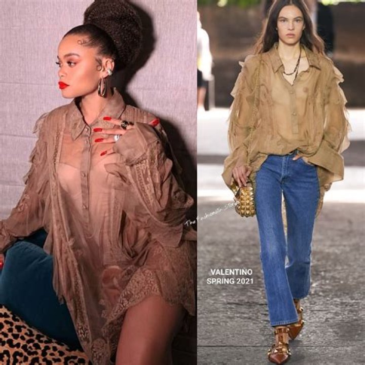 Instagram Style Andra Day in Sammy B at the 2021 Inauguration Virtual