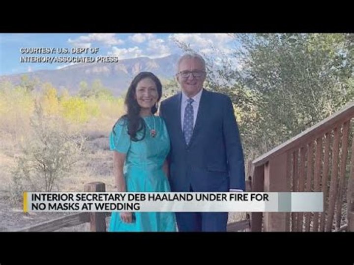 Interior Secretary Deb Haaland, partner wed in New Mexico AP News