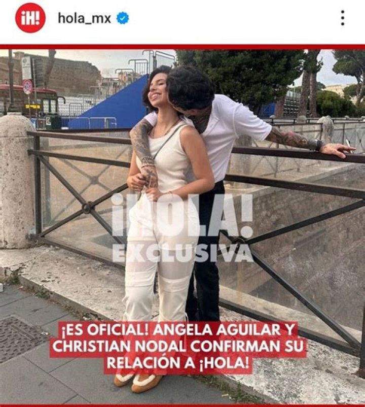 &iquest;&Aacute;ngela Aguilar confirma romance con Josh Ball?, esto se sabe