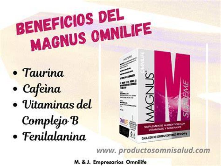 &iquest;Qu&eacute; Beneficios Tiene el Magnus de Omnilife? 2024