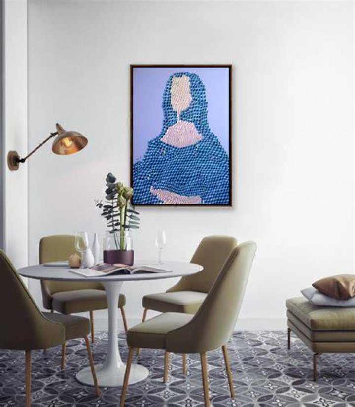 Ira Kub Mona Lisa, 120x80cm For Sale at 1stDibs
