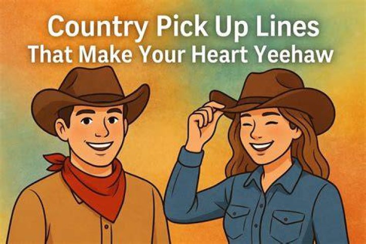 Irresistible Country Pickup Lines For Him