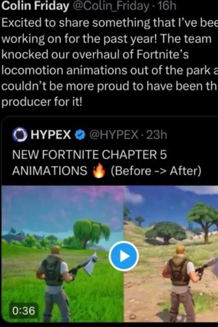 Is Colin Friday Fired From Fortnite Game Production?