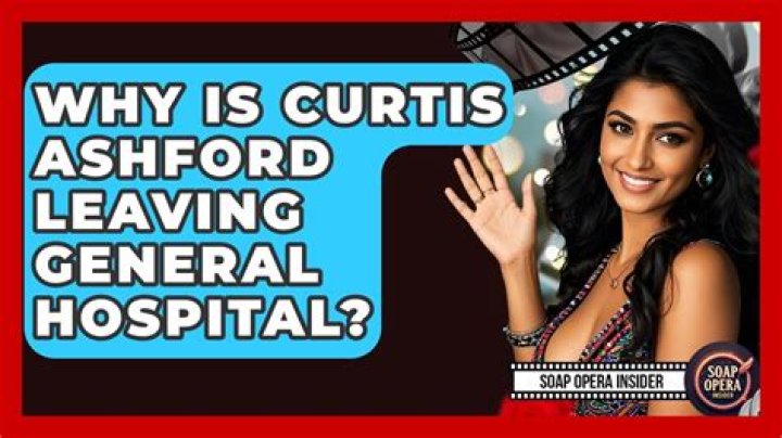 Is Curtis Ashford Leaving General Hospital? The Truth Behind His Exit
