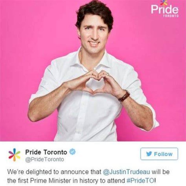 is justin trudeau gay