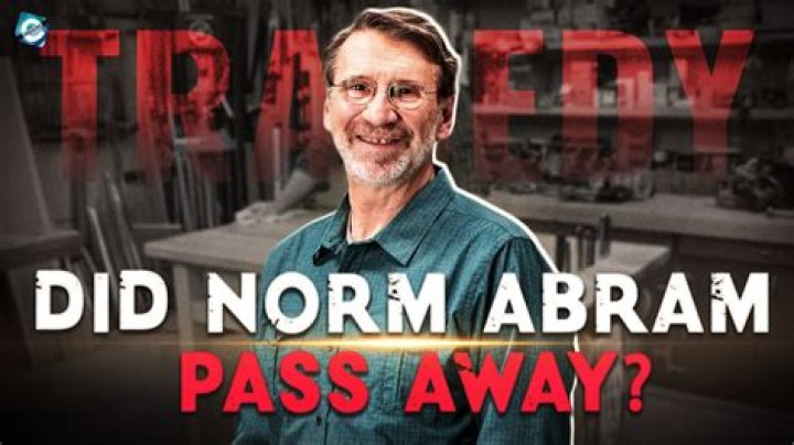 Is TV Personality Norm Abram Retiring? Wife And Net Worth