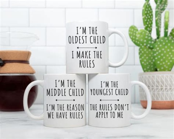 Items similar to OLDEST Child I Make the Rules MIDDLE Child I am the