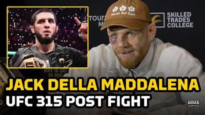 Jack Della Maddalena responds to criticism over performance at UFC