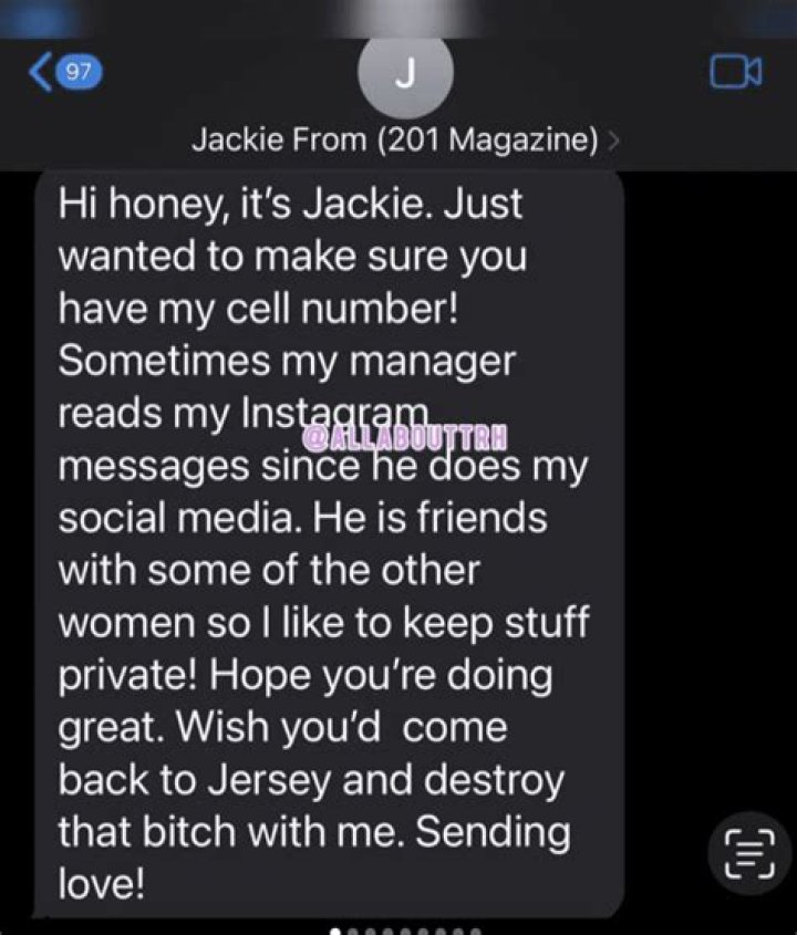 Jackie Texts ‘Love Is Blind’ Season 4, Leaked Marshall Messages Nytimas