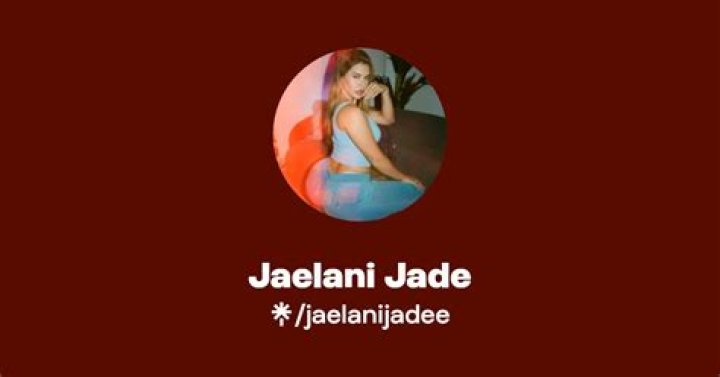 Jaelani Jade Leak 68 nude photo