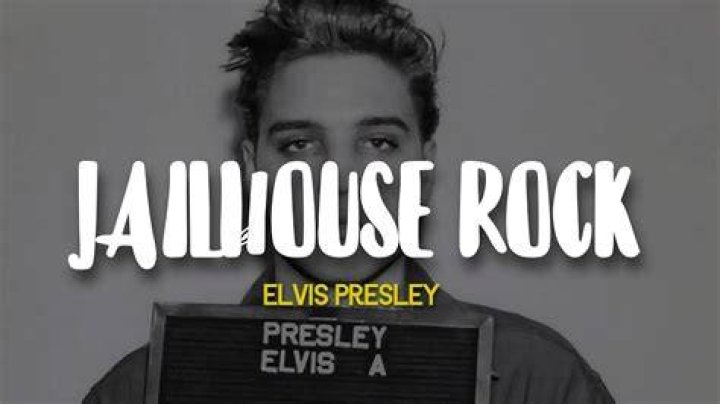 Jailhouse rock Elvis Presley (Lyrics) YouTube