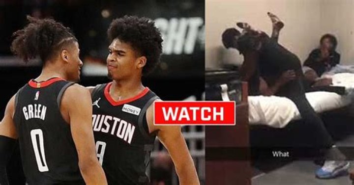 Jalen Green And Josh Christopher Twitter Viral Video, Resurfaced On
