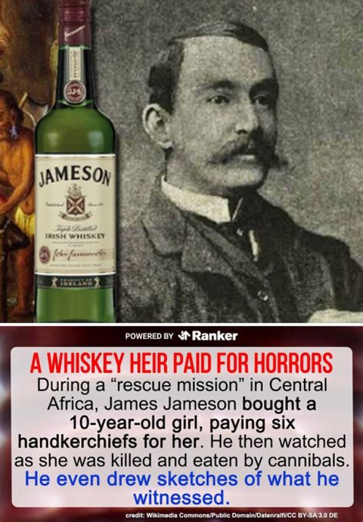 James Jameson Once Bought A Girl To Watch Her Be Eaten By Cannibals
