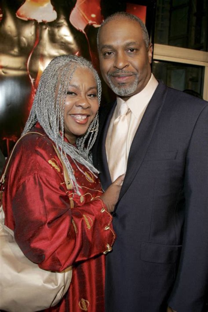 James Pickens Jr. and Wife Gina at the 42nd NAACP Image Awards