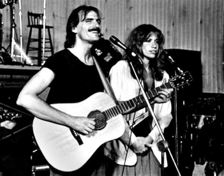 James Taylor and Carly Simon were married on November 3, 1972 James