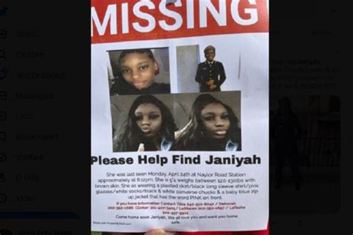 Janiyah Thompson Missing Is She Found? Missing Case Update