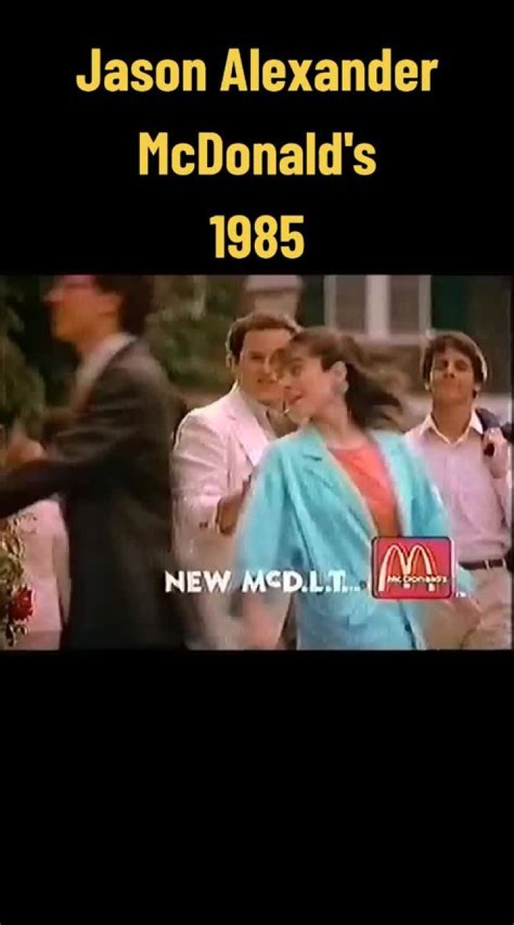 Jason Alexander Mcdonalds