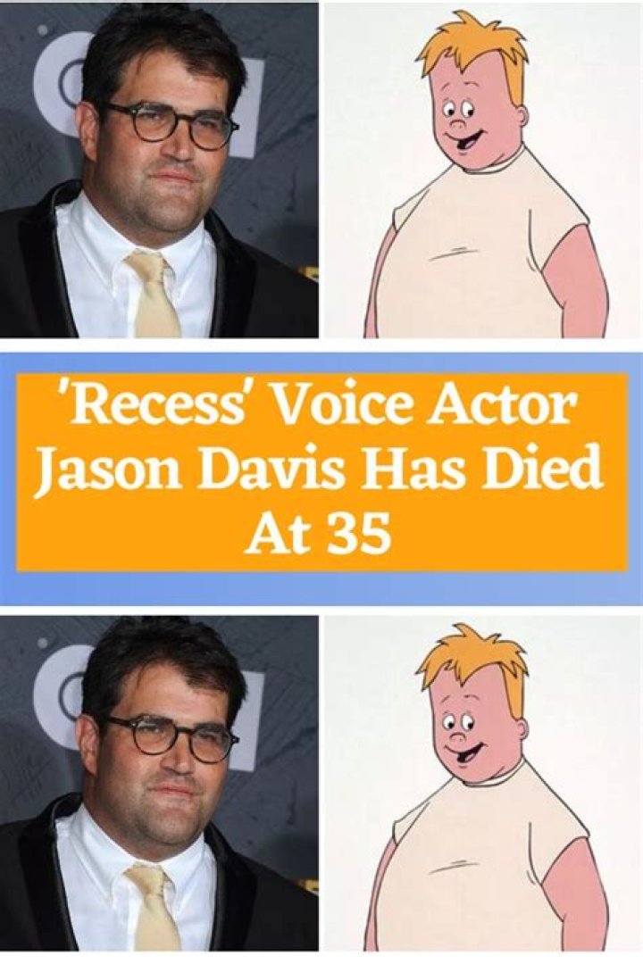 Jason Davis Dead ‘Recess’ Voice Actor Was 35