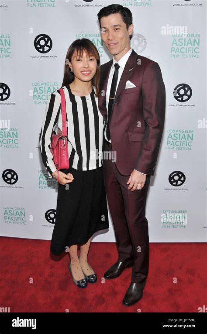 Jason Tobin & Wife Michelle at the 2015 Los Angeles Asian Pacific Film