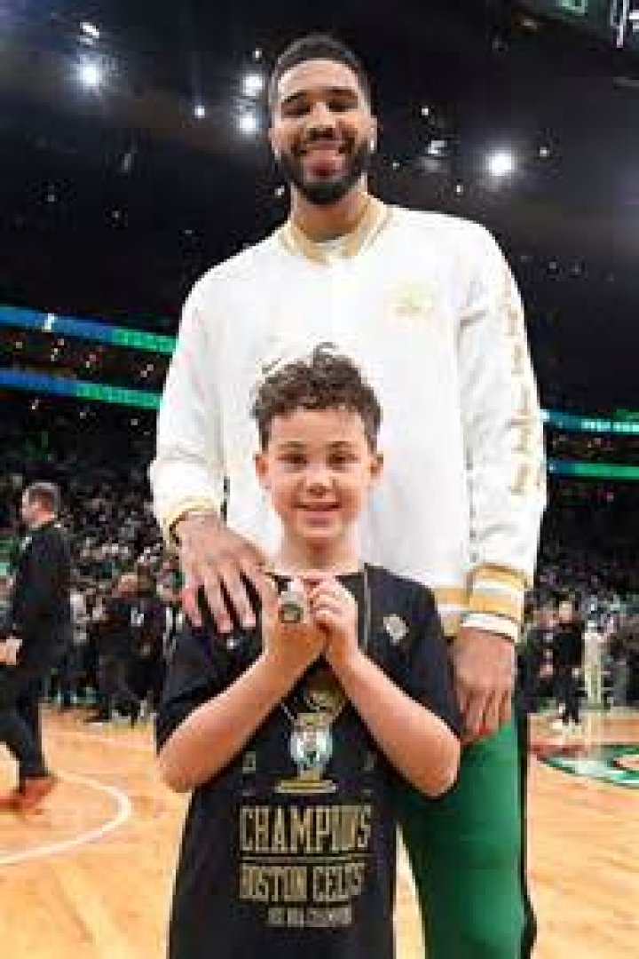 Jayson Tatum&rsquo;s Son Deuce Had An Adorable Moment During The Celtics