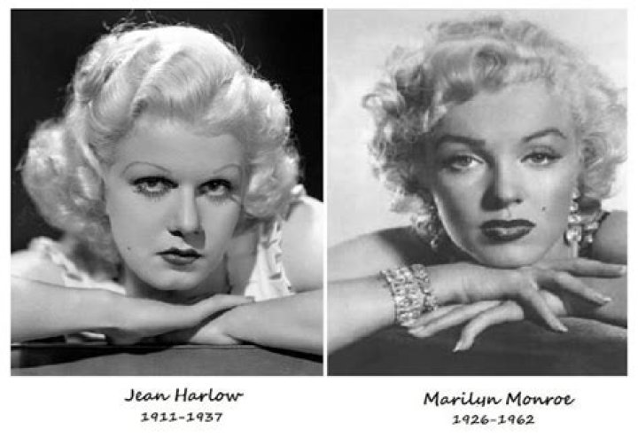 Jean Harlow, Marilyn Monroe's idol, was Hollywood's original blonde