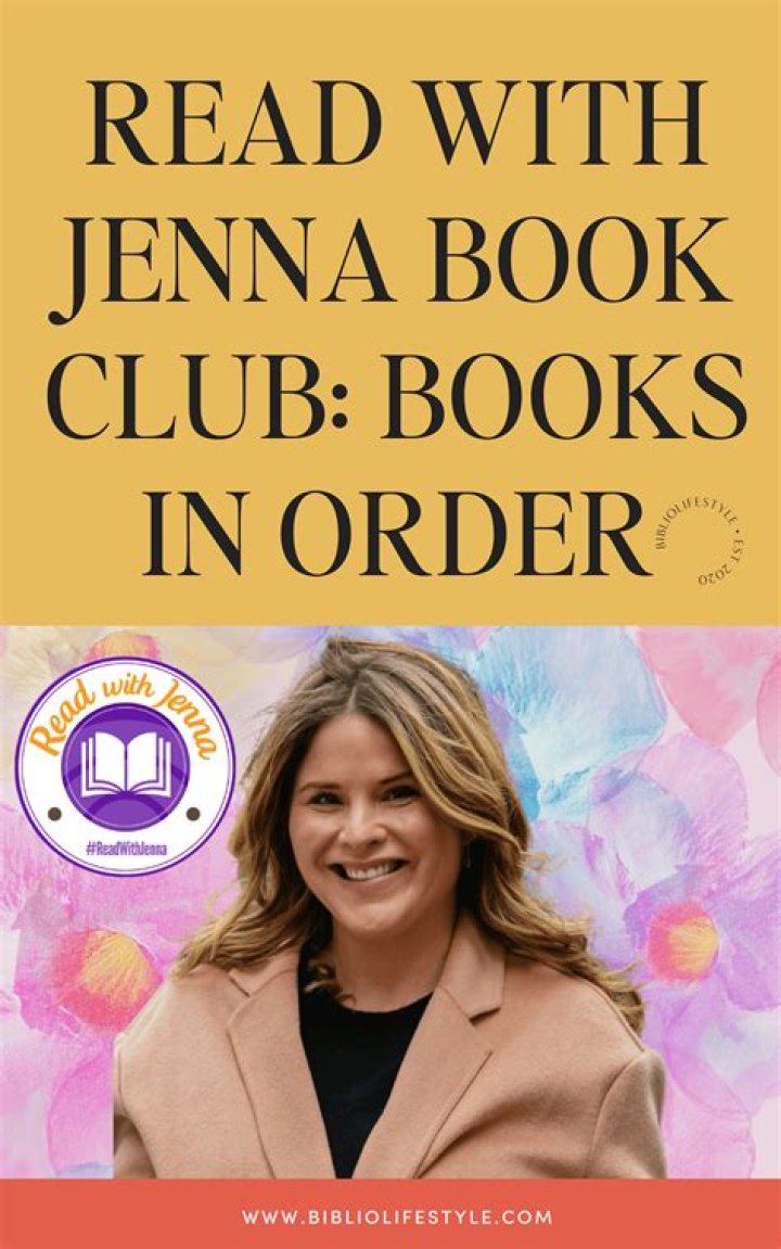 Jenna Bush Book Club Instagram / A List Of Jenna Bush Hager S Book Club