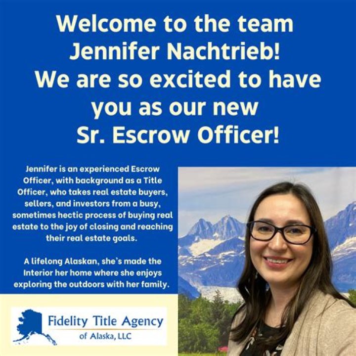 Jennifer Hubbard Sr. Escrow Officer Fidelity National Title Las Vegas
