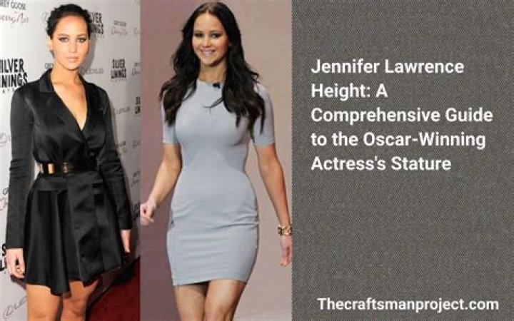 Jennifer Lawrence Height In Feet Jennifer Lawrence Body Measurements