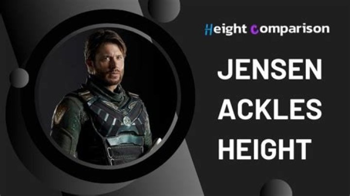 Jensen Ackles Height How Tall is The Dean Winchester Actor? Luv68