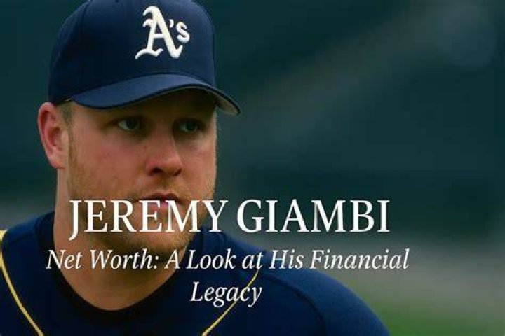 Jeremy Giambi Net Worth At The Time Of His Death