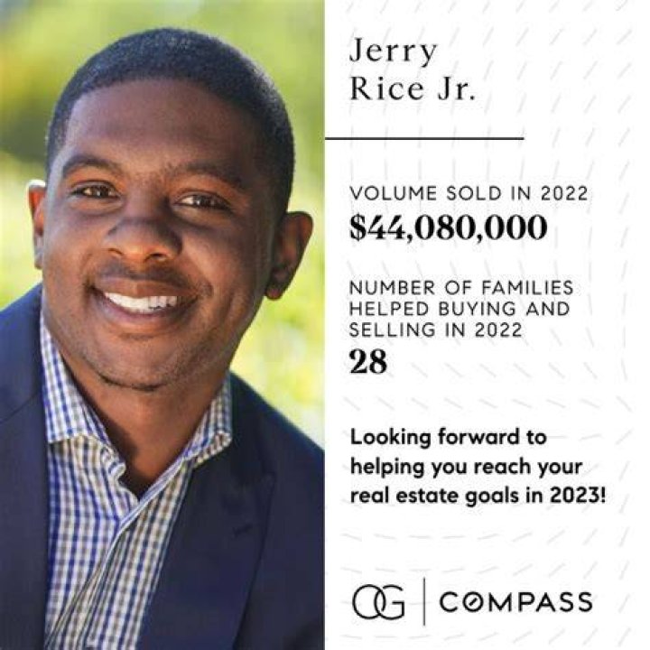 Jerry Rice Jr, Real Estate Agent in San Francisco Bay Area Compass