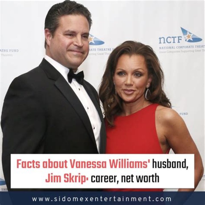 Jim Skrip Bio and Net Worth of Vanessa Williams husband
