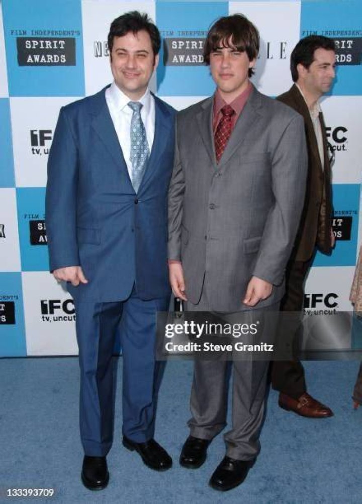 Jimmy Kimmel and Son Kevin Kimmel at Lakers Game POPSUGAR Celebrity UK