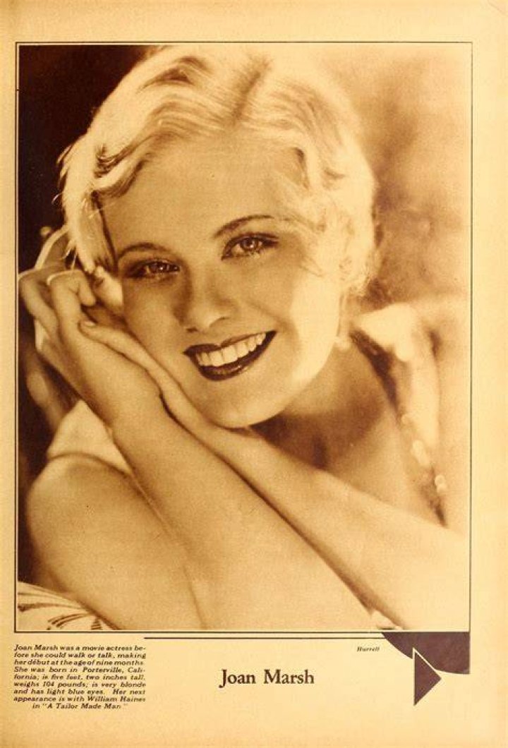 Joan Marsh &mdash; The Movie Database (TMDB)