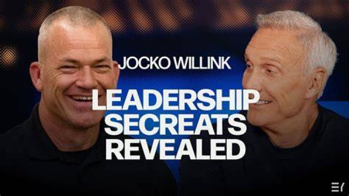 Jocko Willink interview about his theories, and his motivational Timex