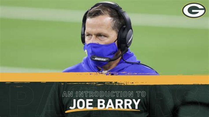 Joe Barry Defensive Coordinator at Green Bay Packers The Org