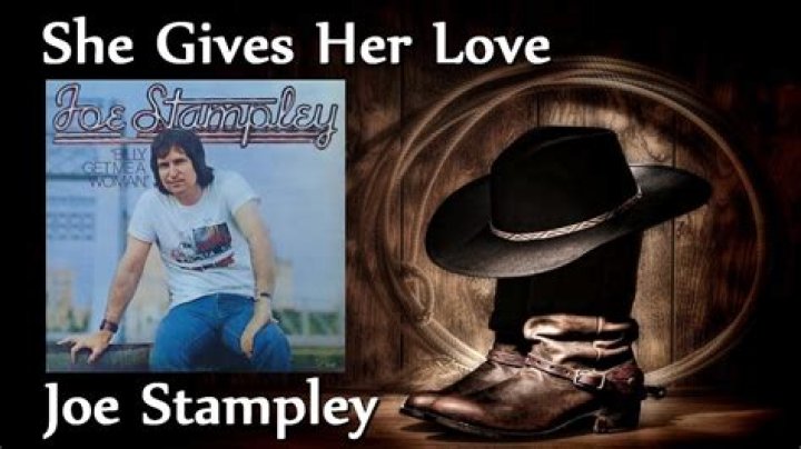 Joe Stampley She Gives Her Love YouTube